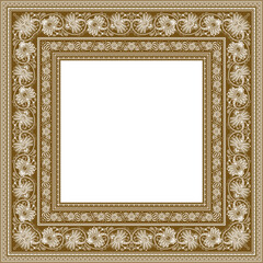 Vector abstract decorative floral ethnic ornamental illustration