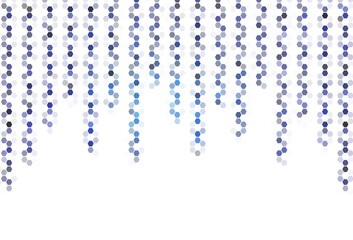 Light Pink, Blue vector backdrop with hexagons.