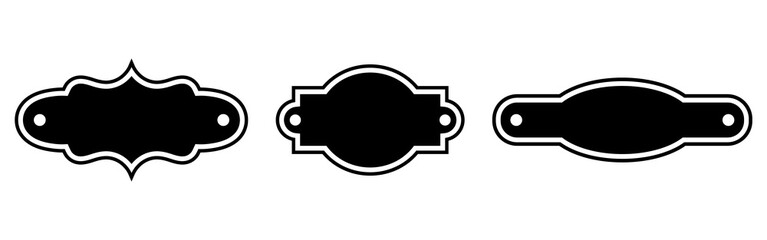 Elegance vintage frames for your text. Vector illustration.