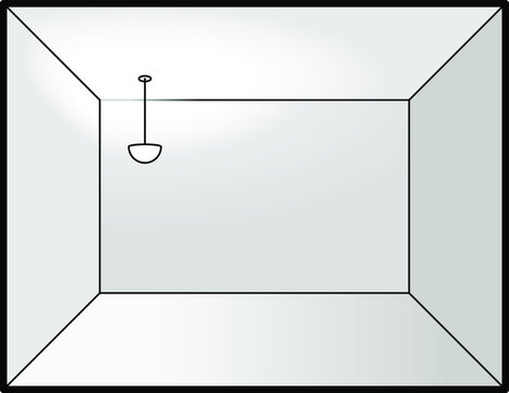 Diagram Of Interior Lighting Design: Ceiling Uplight Corner Mount.