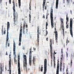 Seamless pattern in navy and white high contrast. High quality illustration. Dramatic smudged indigo ink effect. Vertical brush stroke overlay.