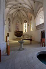Der Altarraum der  St. Peter Kirche in Eisleben