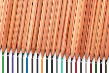 Fototapeta premium Still life color lead in close-up