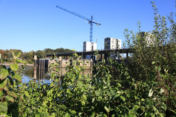 Schleuse Geesthacht, Staustufe Geesthacht