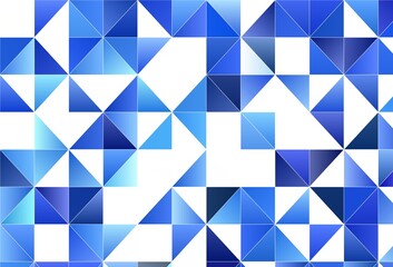 Light vector pattern with polygonal style.