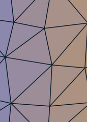Reflex Blue color Abstract color Low-Polygones Generative Art background illustration