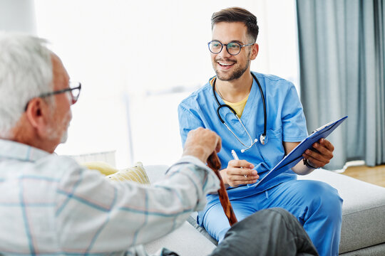 nurse doctor senior care caregiver help assistence retirement home hospital nursing elderly man caregiver