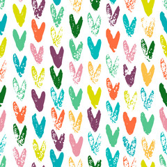 Hand drawn seamless pattern. Vector illustration for wallpaper, wrapping paper, textile, surface design
