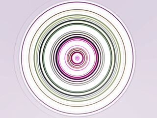 Abstract radial motion blur on a lilac background. Purple, Green circles. Background for modern graphic design and text, label design, textile, clothing or brochure.