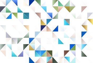 Light vector pattern with polygonal style.