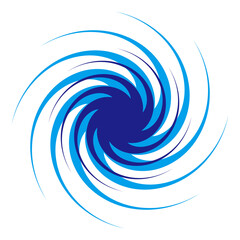 Typhoon image illustration