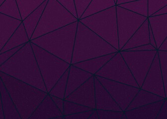 Obraz premium Purple color Abstract color Low-Polygones Generative Art background illustration