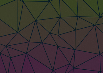 Olive Green color Abstract color Low-Polygones Generative Art background illustration