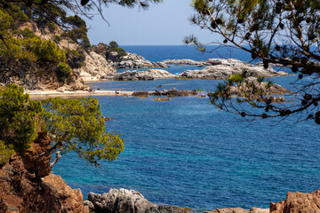 landscape in the coast in the north of spain