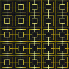 Premium luxury seasmless geometric golden pattern #1