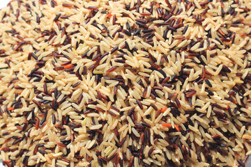 background of rice