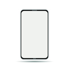 Smartphone on a white background, sign for design, vector illustration