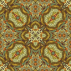 Vector ethnic nature ornamental background