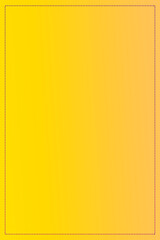Vertical Blank Dotted Frame On Yellow Gradient Background-For Social Media, Pictureframe, Poster, Banner, Invitation & Greeting Card.