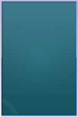 Vertical Blank White Frame On Calm Blue Background-For Social Media, Pictureframe, Poster, Banner, Invitation & Greeting Card.