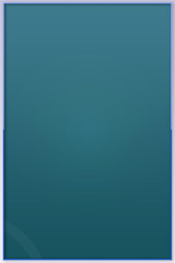 Vertical Blank White Frame On Calm Blue Background-For Social Media, Pictureframe, Poster, Banner, Invitation & Greeting Card.