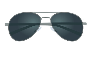 Fashion sunglasses template. vector illustration