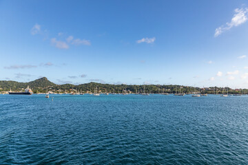 Tyrell bay view in Carriacou, Grenada