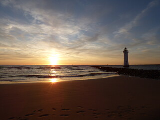 Lighthouse on the Wirral, New Brighton