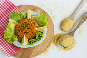 Traditional Turkish Kisir 