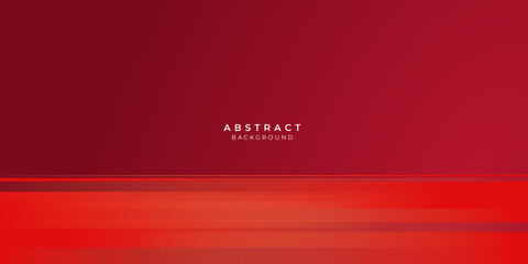 Obraz premium Abstract red square shape with futuristic corporate concept background