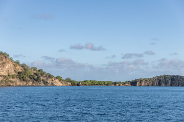 Fototapeta na wymiar Uninhabited islands near Carriacou, Grenada
