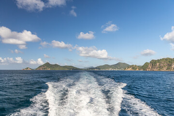 Tyrell bay view in Carriacou, Grenada