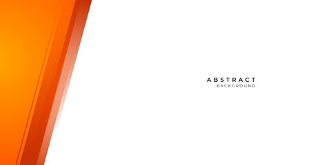 Abstract colorful orange geometric shape background