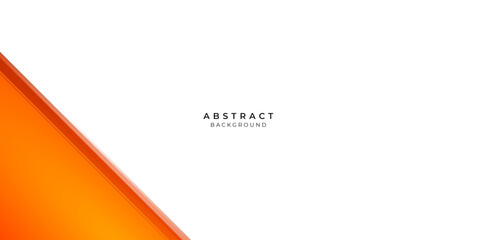 White orange background with futuristic corporate concept for presentation design