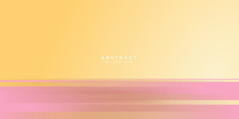 Obraz premium Abstract simple gold pink yellow brown presentation background for business and social media post stories design templates