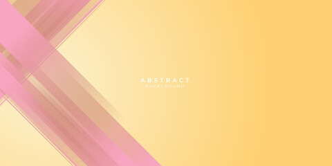 Obraz premium Abstract simple gold pink yellow brown presentation background for business and social media post stories design templates