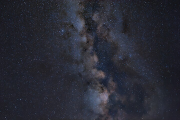 Countless stars of Milky Way