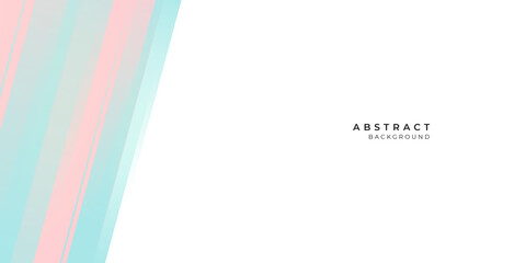 Modern flat simple green tosca blue pink yellow pastel background for presentation and social media post stories design templates with arrow style and copy blank space