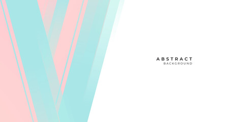 Modern flat simple green tosca blue pink yellow pastel background for presentation and social media post stories design templates with arrow style and copy blank space