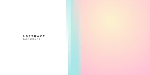 Modern abstract white blue pink yellow background for presentation and social media post stories design templates