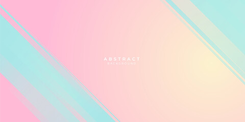 Soft blue green pink yellow abstract presentation background for presentation and social media post stories design templates