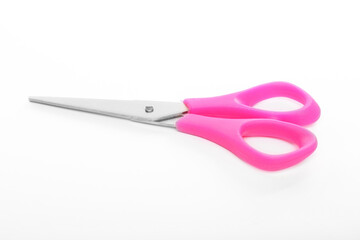 Scissors isolated on white background. Stationery. Sewing