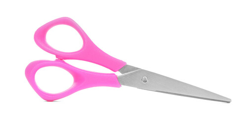 Scissors isolated on white background. Stationery. Sewing