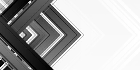 Obraz premium Template corporate concept silver black grey and white contrast background. Vector graphic design illustration