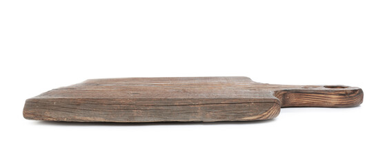 Kitchen cutting board isolated on white background