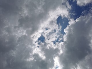 Overcast sky The atmosphere before the rain