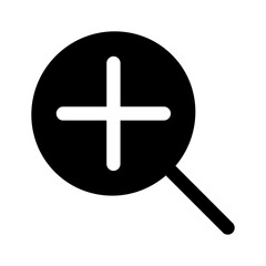 Fototapeta premium Zoom in icon