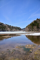 Freezing lake in Japan, Suganuma - 367135181