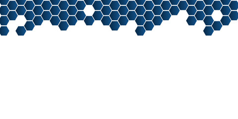 Vector hexagons pattern. Geometric abstract background with simple hexagonal elements. Medical, technology or science design fo presentation background