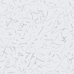 Seamless pattern in minimalism. Vector illustration for decorative texture design. Light abstract elements are randomly scattered over the colored background